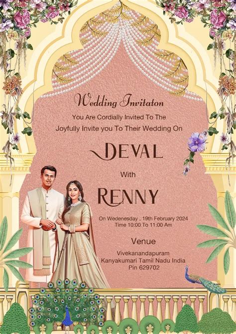 online wedding invitation card maker.